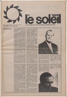 Le Soleil de Vancouver, February 18, 1972
