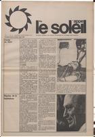 Le Soleil de Vancouver, September 10, 1971