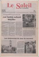 Le Soleil de Colombie, November 20, 1992