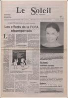 Le Soleil de Colombie, March 6, 1992