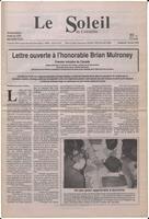 Le Soleil de Colombie, February 7, 1992