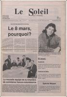 Le Soleil de Colombie, March 8, 1991