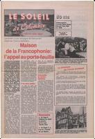 Le Soleil de Colombie, January 26, 1990
