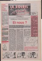 Le Soleil de Colombie, September 16, 1988