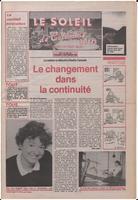 Le Soleil de Colombie, September 9, 1988