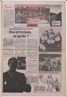 Le Soleil de Colombie, June 3, 1988