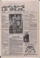 Le Soleil de Colombie, January 29, 1988