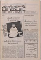 Le Soleil de Colombie, July 10, 1987