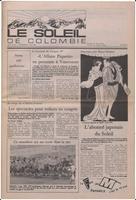 Le Soleil de Colombie, May 8, 1987