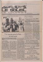 Le Soleil de Colombie, May 1, 1987