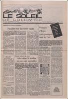 Le Soleil de Colombie, March 27, 1987