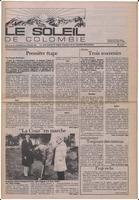Le Soleil de Colombie, January 24, 1986