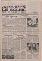 Le Soleil de Colombie, August 16, 1985