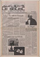 Le Soleil de Colombie, August 24, 1984