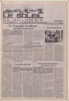 Le Soleil de Colombie, August 17, 1984