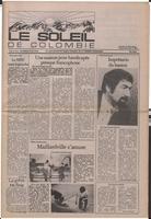 Le Soleil de Colombie, May 25, 1984