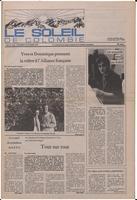 Le Soleil de Colombie, October 28, 1983