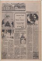Le Soleil de Colombie, December 18, 1981
