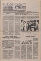 Le Soleil de Colombie, October 31, 1980