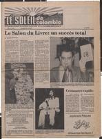 Le Soleil de Colombie, April 13, 1979