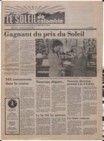 Le Soleil de Colombie, September 15, 1978