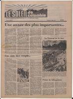 Le Soleil de Colombie, July 15, 1977