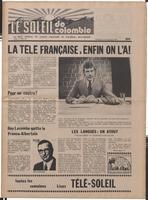Le Soleil de Colombie, October 1, 1976