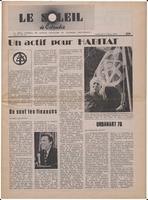Le Soleil de Colombie, March 5, 1976