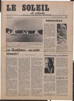 Le Soleil de Colombie, October 25, 1974