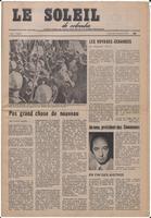 Le Soleil de Colombie, October 4, 1974