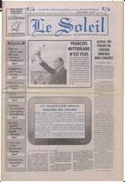 Le Soleil de Colombie-Britannique, January 12, 1996