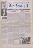 Le Soleil de Colombie-Britannique, November 10, 1995