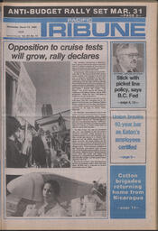   The Pacific Tribune - Wednesday, March 14, 1984   , page 1