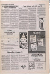 Le Soleil de Colombie-Britannique, December 1, 1995, page 3