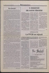 Le Soleil de Colombie-Britannique, January 28, 1994, page 2