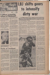   The Pacific Tribune - Friday, January 28, 1966   , page 1