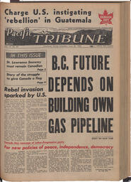   The Pacific Tribune - Friday, June 25, 1954   , page 1