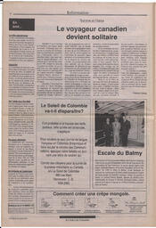 Le Soleil de Colombie, April 26, 1991, page 6