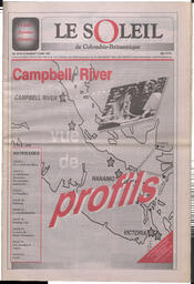 Le Soleil de Colombie-Britannique, July 11, 1997, page 1