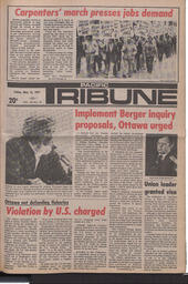   The Pacific Tribune - Friday, May 13, 1977   , page 1