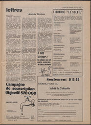 Le Soleil de Colombie, April 23, 1976, page 11
