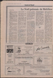 Le Soleil de Colombie, December 19, 1986, page 22