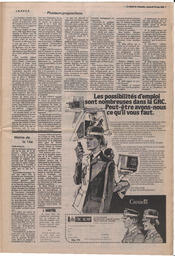 Le Soleil de Colombie, May 28, 1982, page 7