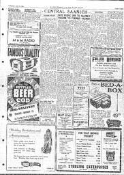 Saanich Peninsula And Gulf Islands Review Wed, April 9, 1952 (Page 3)