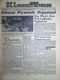The B.C. Lumber Worker, Vol. XIII, No. 19, September 18, 1944