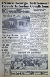 The B.C. Lumber Worker, Vol. XXII, No. 14, 2nd Issue, July 1954