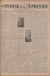 Nya Svenska Pressen - March 21, 1940