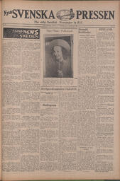 Nya Svenska Pressen - September 5, 1940