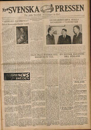 Nya Svenska Pressen - January 9, 1941