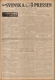 Nya Svenska Pressen - January 23, 1941